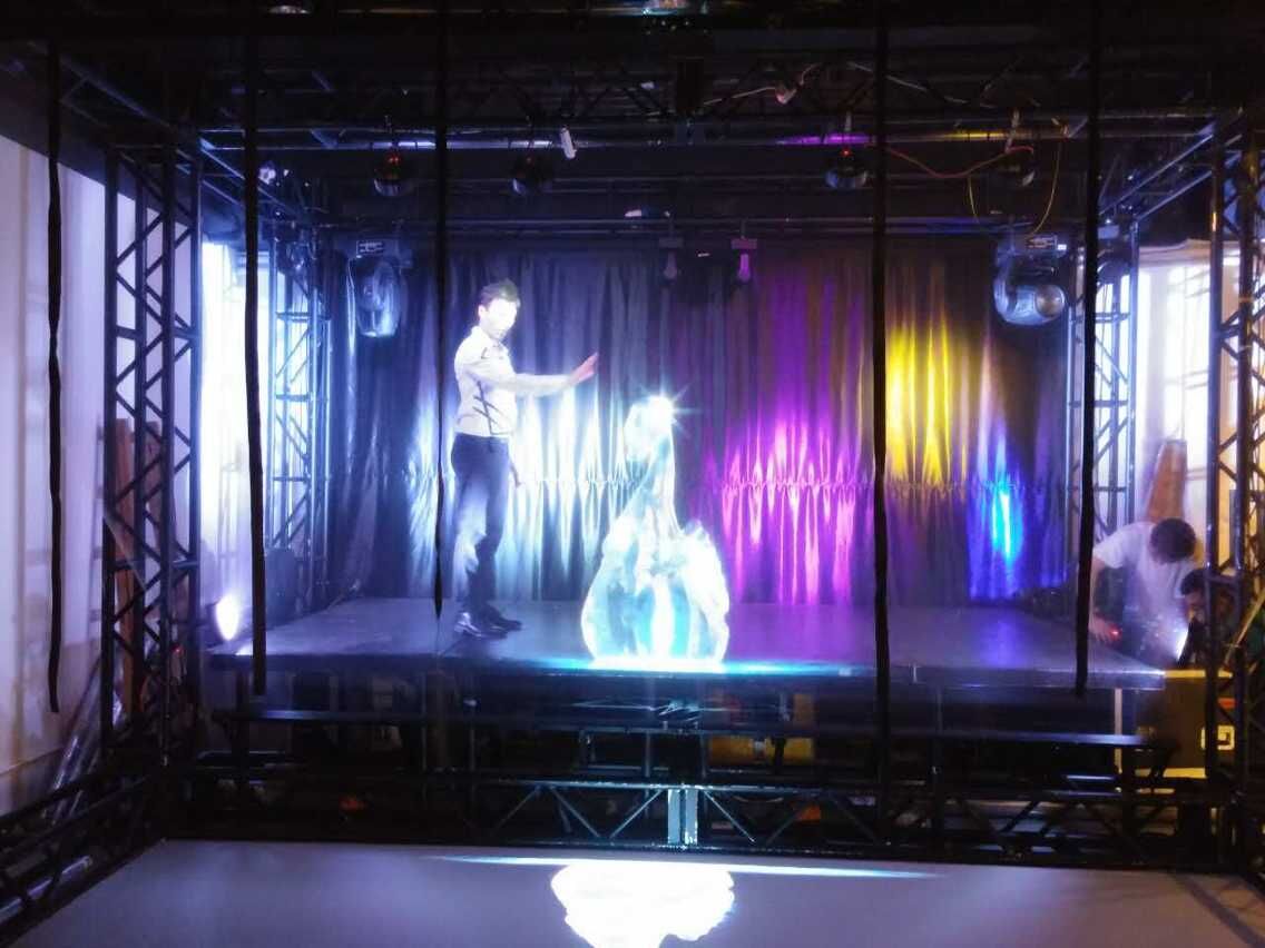 幻影成像現場實景