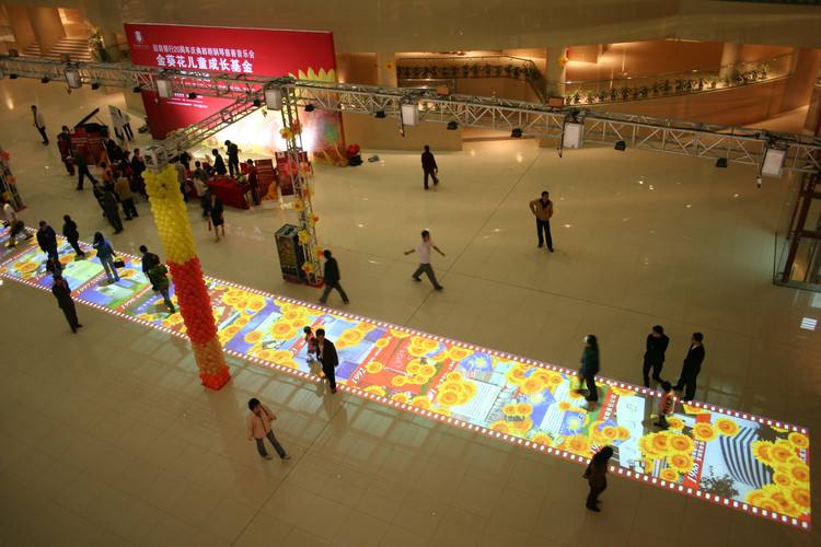 互動(dòng)投影之商場(chǎng)