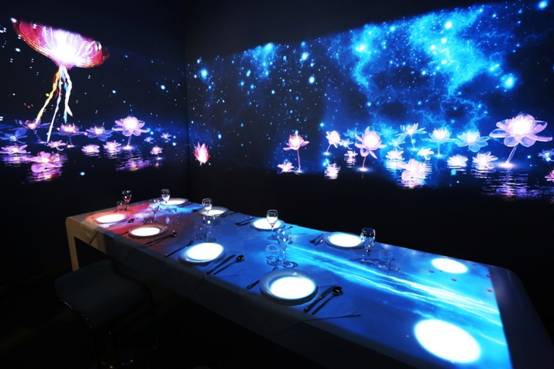 互動(dòng)投影之餐廳