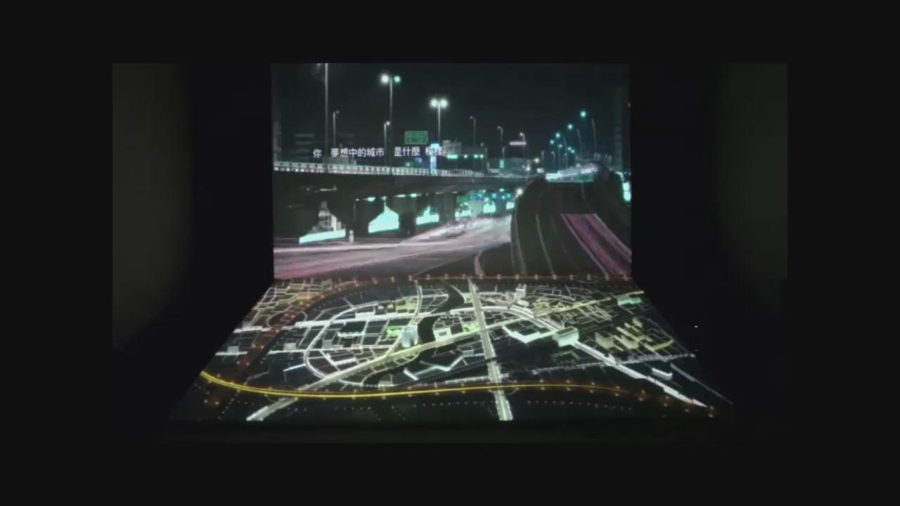 地產(chǎn)L幕投影數(shù)字沙盤