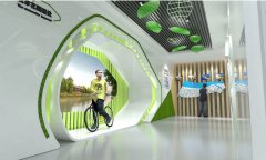 高港區(qū)城市規(guī)劃館設(shè)計(jì)效果圖-虛擬騎行